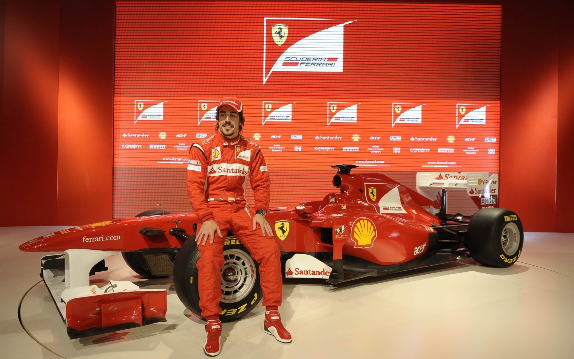 ferrari race auto racing track competition vehicle championship car exhibition drive action transportation system machine sportsman formula 1 sport cars