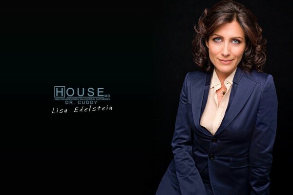 The series Doctor House . Lisa Cuddy