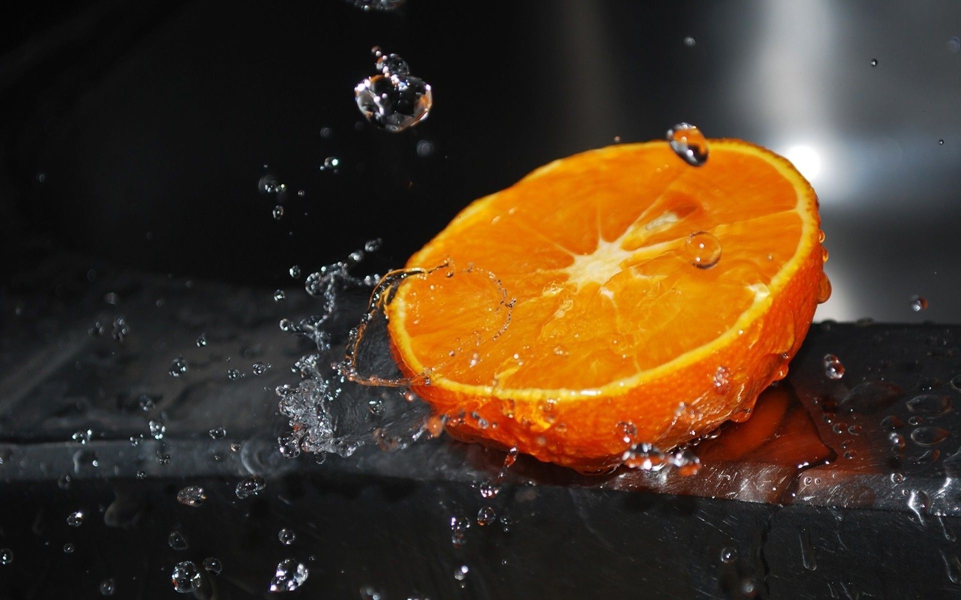 gotículas e água comida molhado gota frutas água beber