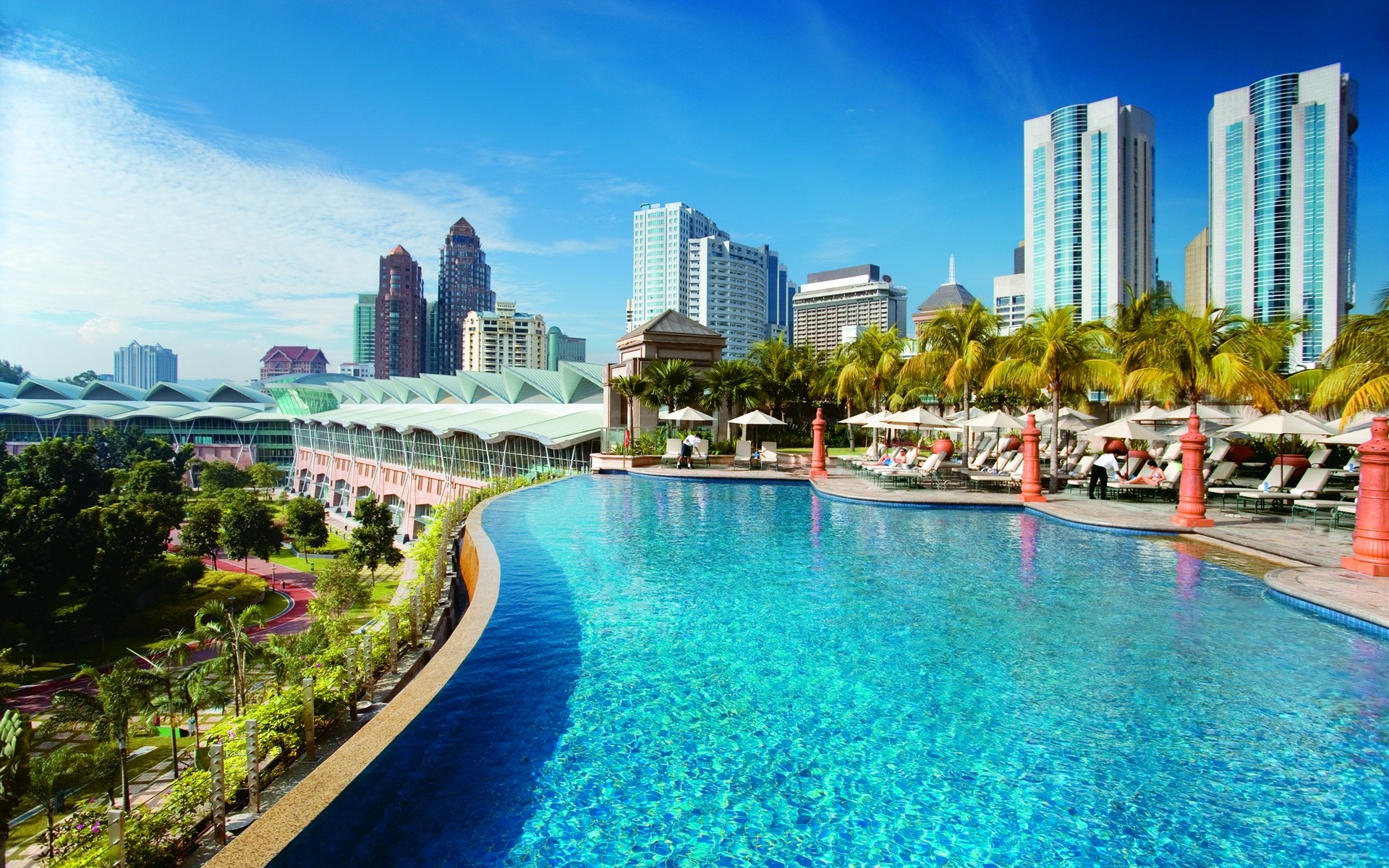 andere städte hotel reisen wasser stadt modern resort architektur himmel haus luxus urlaub wolkenkratzer stadt tourismus strand malaysia stadt ansicht