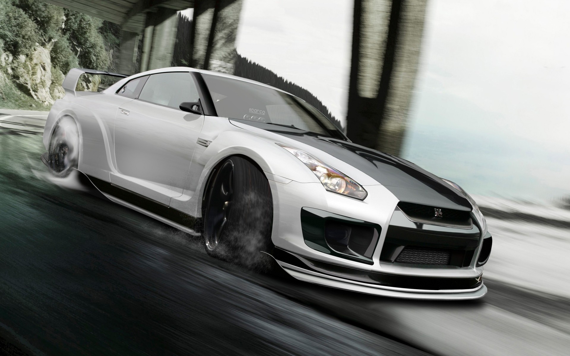 nissan car vehicle fast transportation system wheel asphalt drive hurry automotive pavement race blur nissan 350z