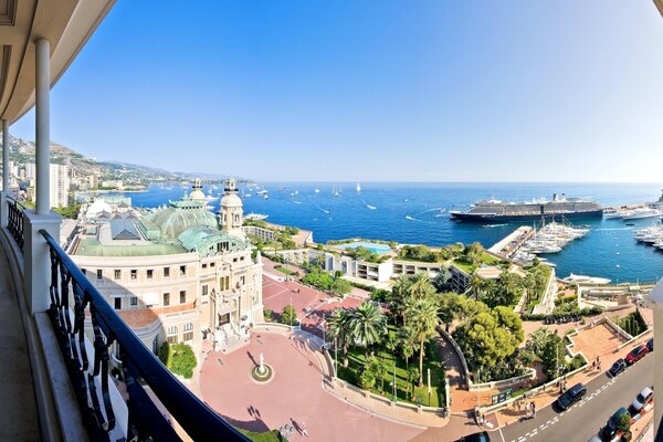 Vista desde la Terraza al mar