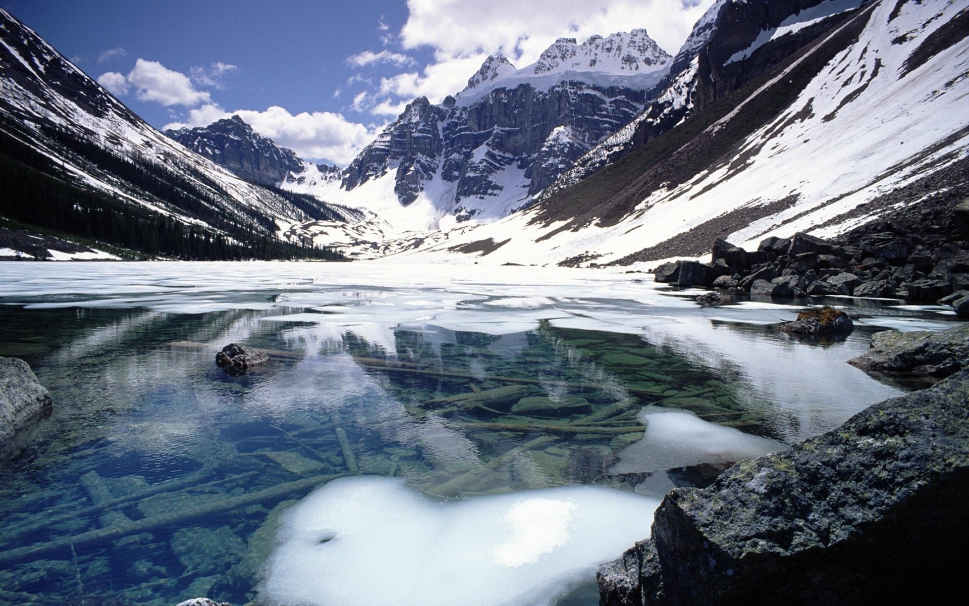 winter snow mountain ice glacier landscape water travel scenic cold rock nature valley outdoors mountain peak sky