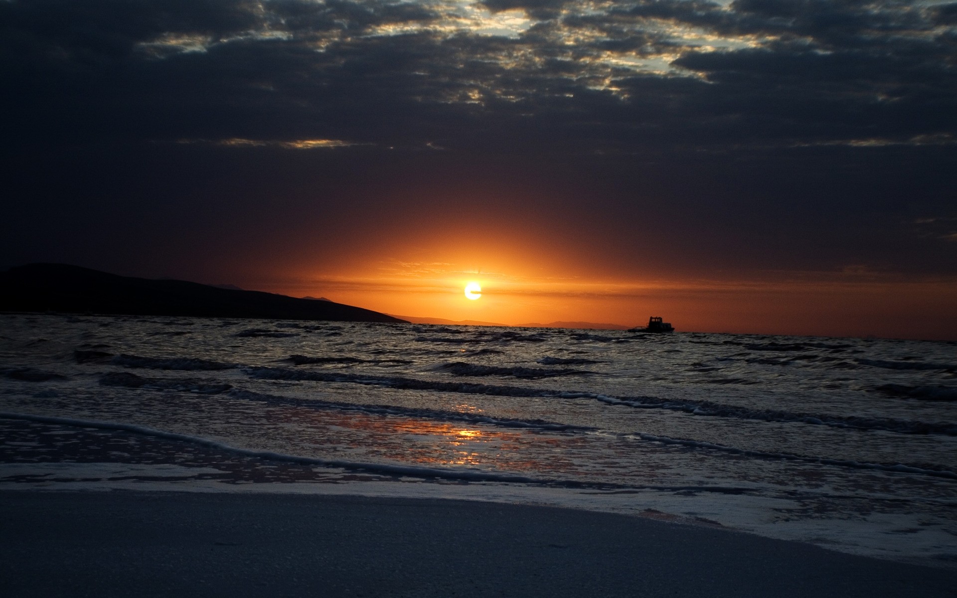 paysage coucher de soleil aube eau crépuscule soleil plage soirée mer océan paysage paysage ciel surf beau temps urmu golu azerbaïdjan urmya