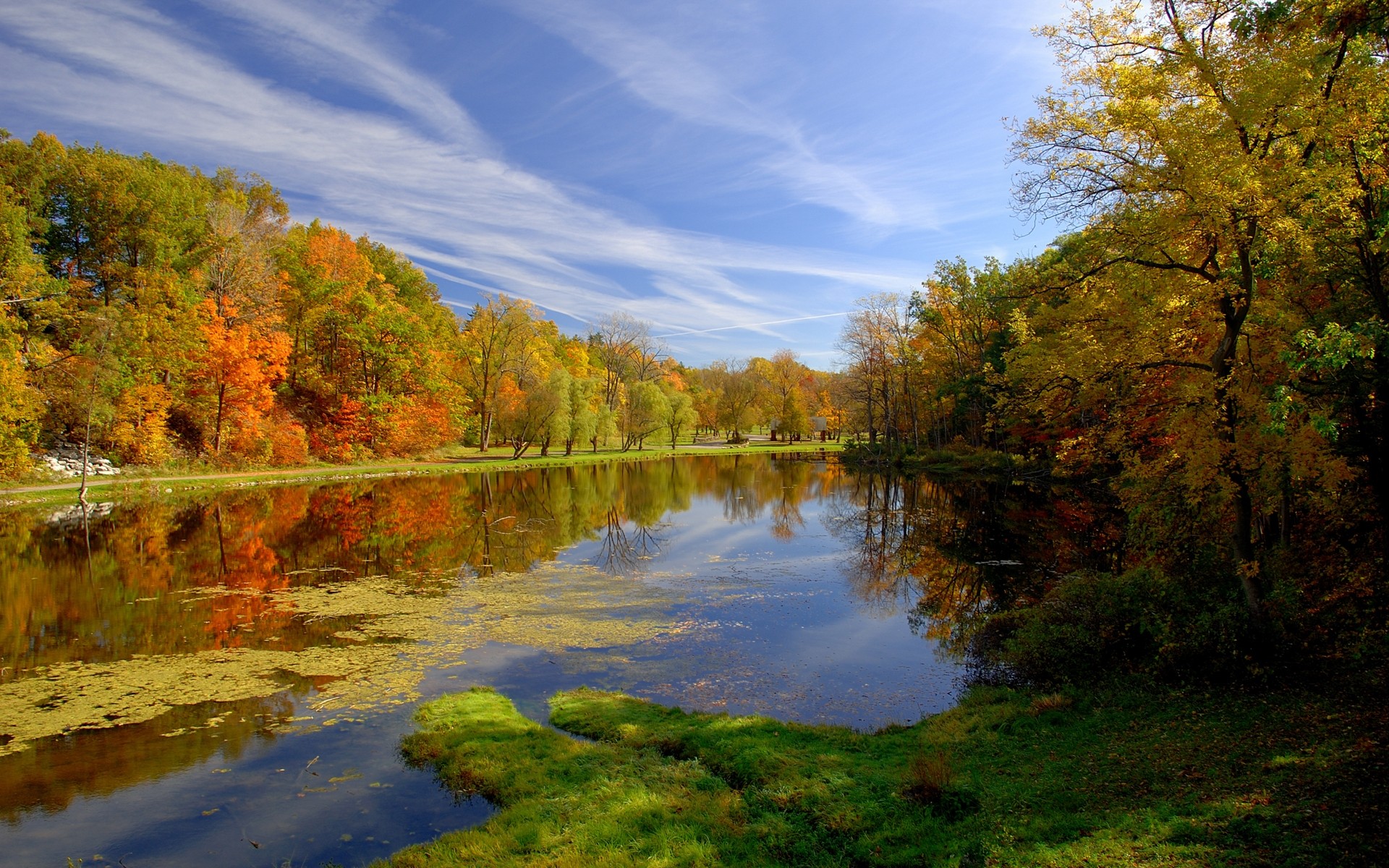 automne automne paysage arbre nature lac bois eau rivière feuille réflexion à l extérieur scénique aube piscine parc saison sang-froid paysages arbres