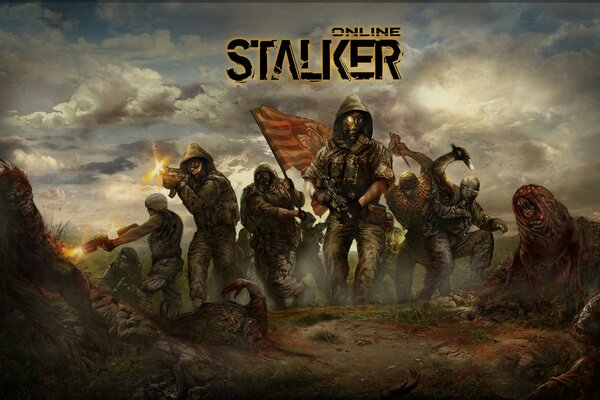 Online Game stalker screensaver