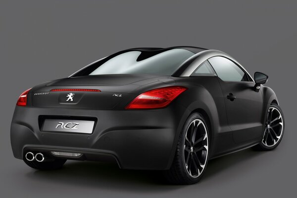 Peugeot RCZ асфальт задняя