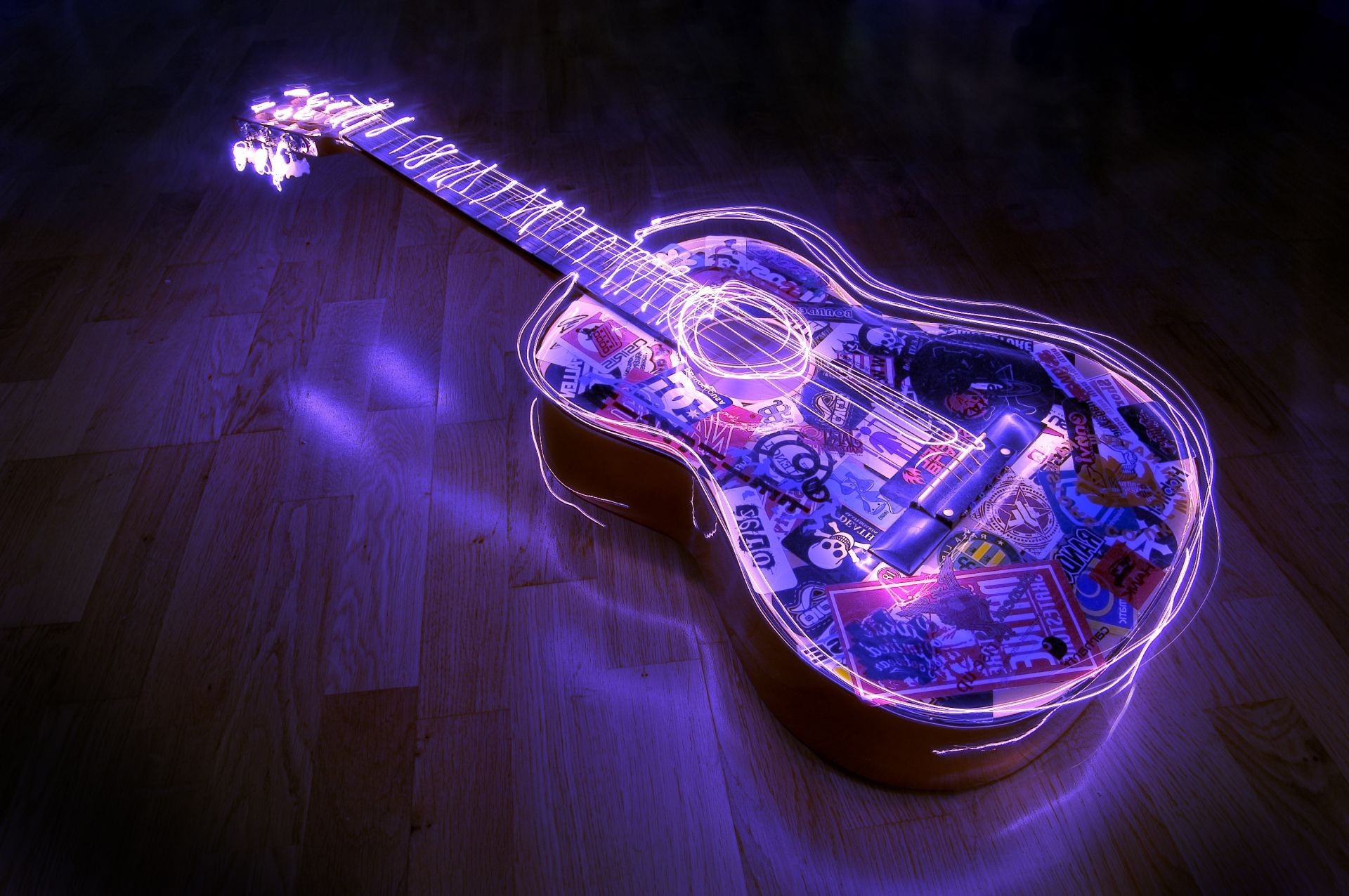 musical instruments light music technology abstract desktop illustration science design