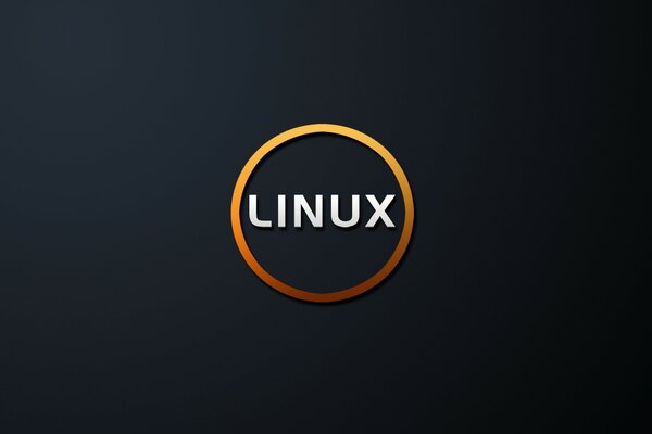 Linux logo in a minimalist style