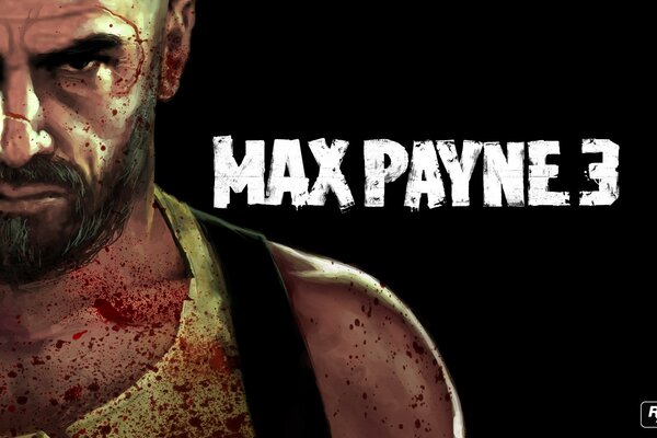 Screensaver from the game max payne 3