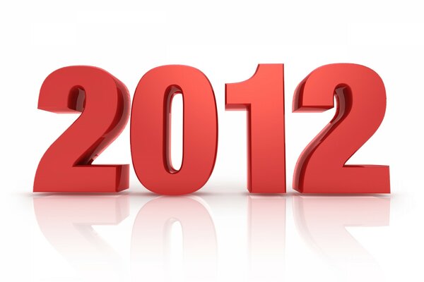 New Year. Vector graphics