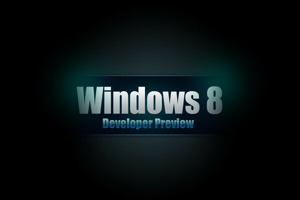 Logotipo de Windows no fundo preto