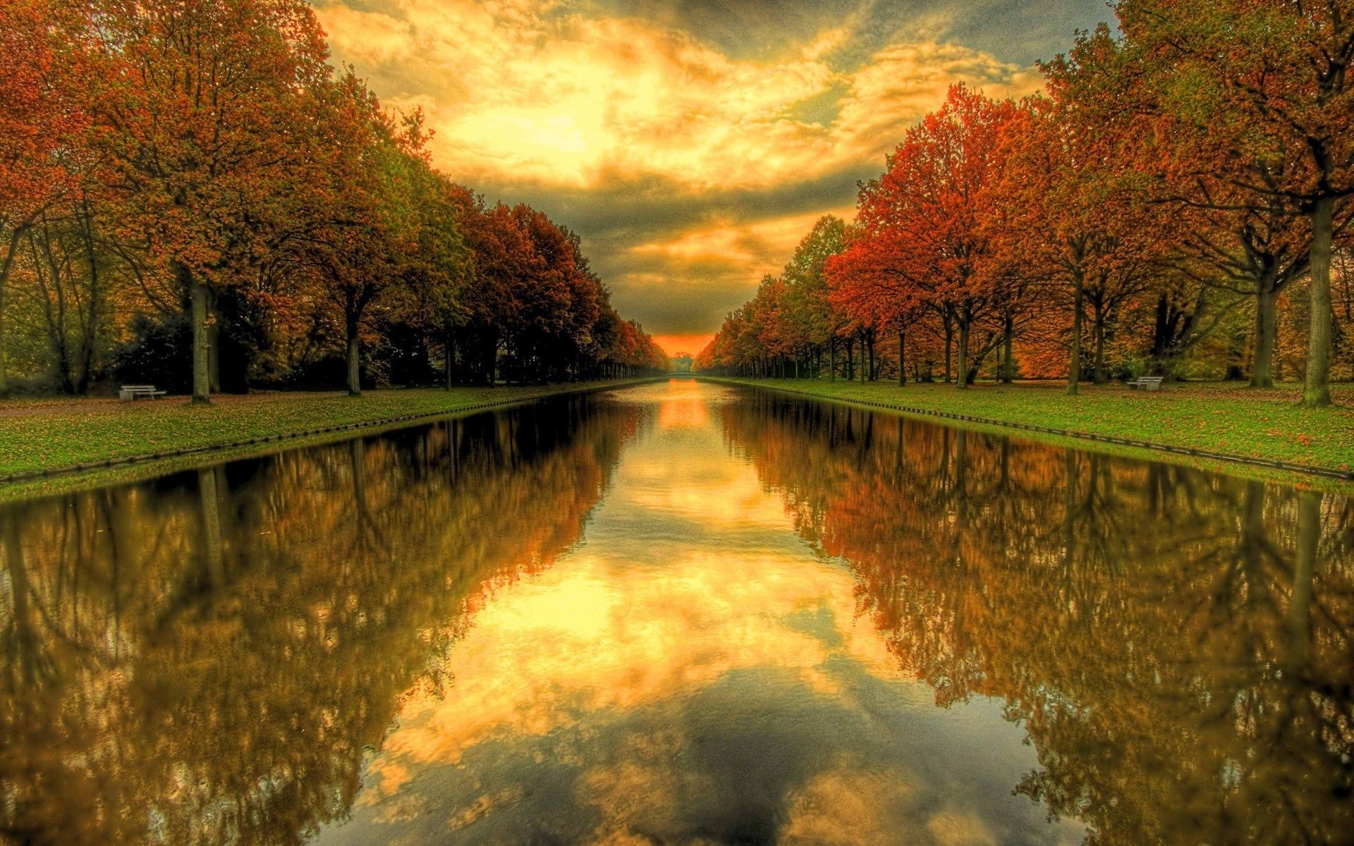 flüsse teiche und bäche teiche und bäche herbst landschaft baum wasser natur fluss holz im freien dämmerung blatt see reflexion park reisen landschaft landschaftlich