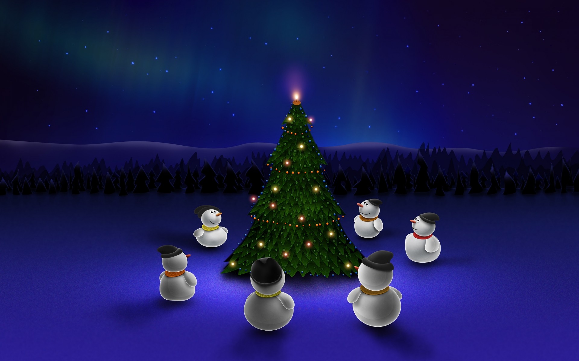 natale inverno neve luna vacanza luce merry albero di natale albero abete palla fiocco di neve freddo stagione natale hd wallpaper sfondo di natale luci di natale