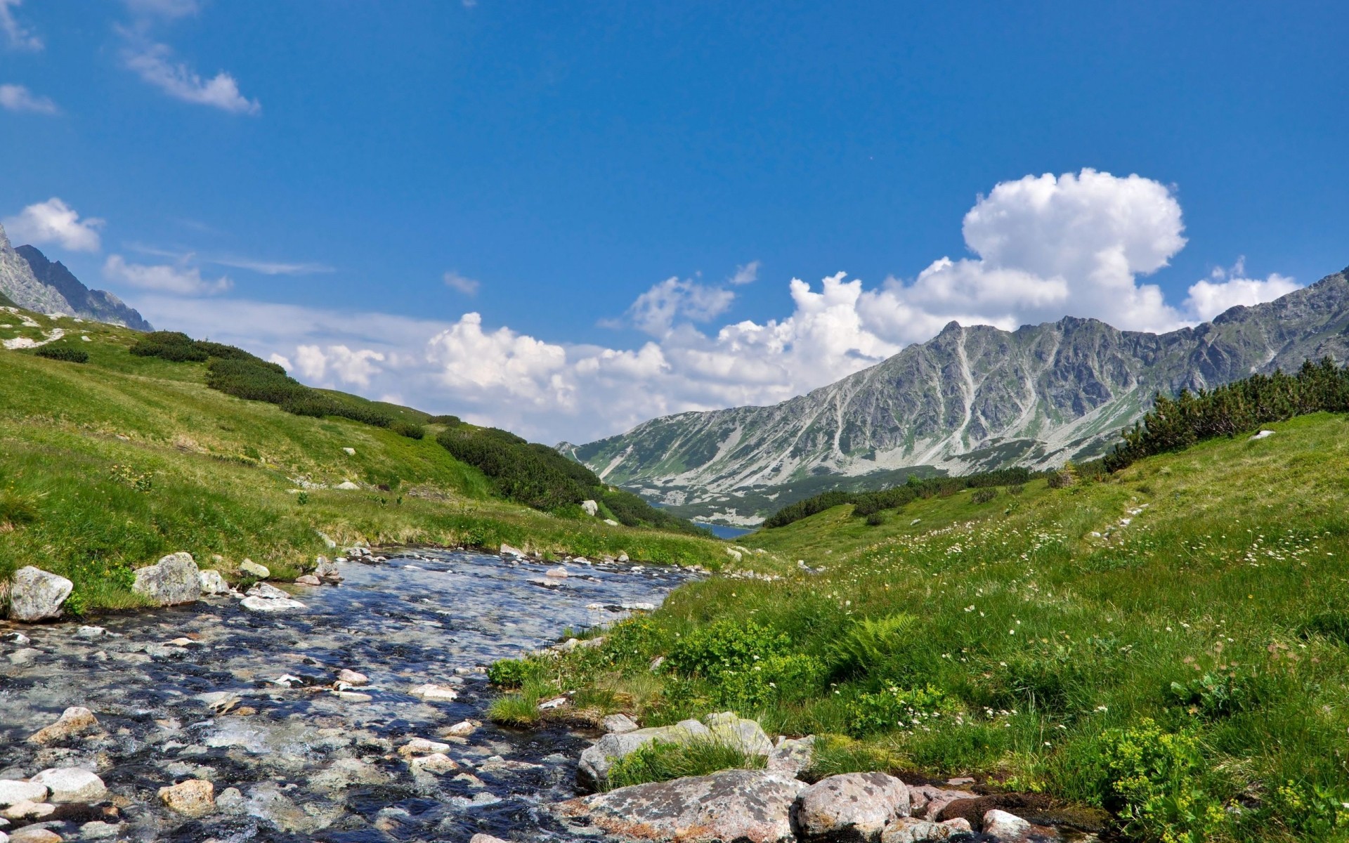 风景 山 自然 旅游 景观 水 天空 户外 雪 夏天 岩石 徒步旅行 草 山谷 风景 湖泊 自然壁纸