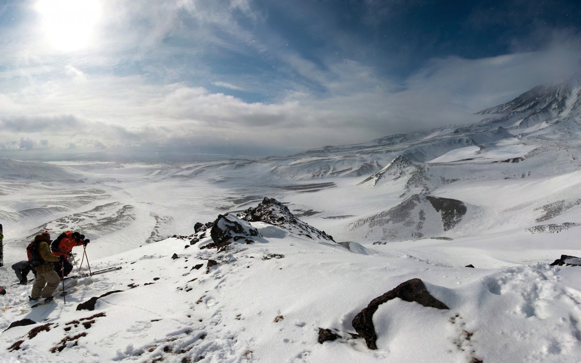 winter snow mountain cold ice adventure glacier scenic daylight climber climb resort hill outdoors pinnacle recreation mountain peak ski