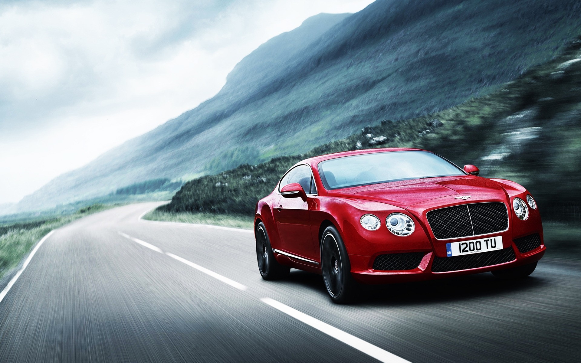 bentley araba acele et hızlı asfalt araba eylem bentley continental