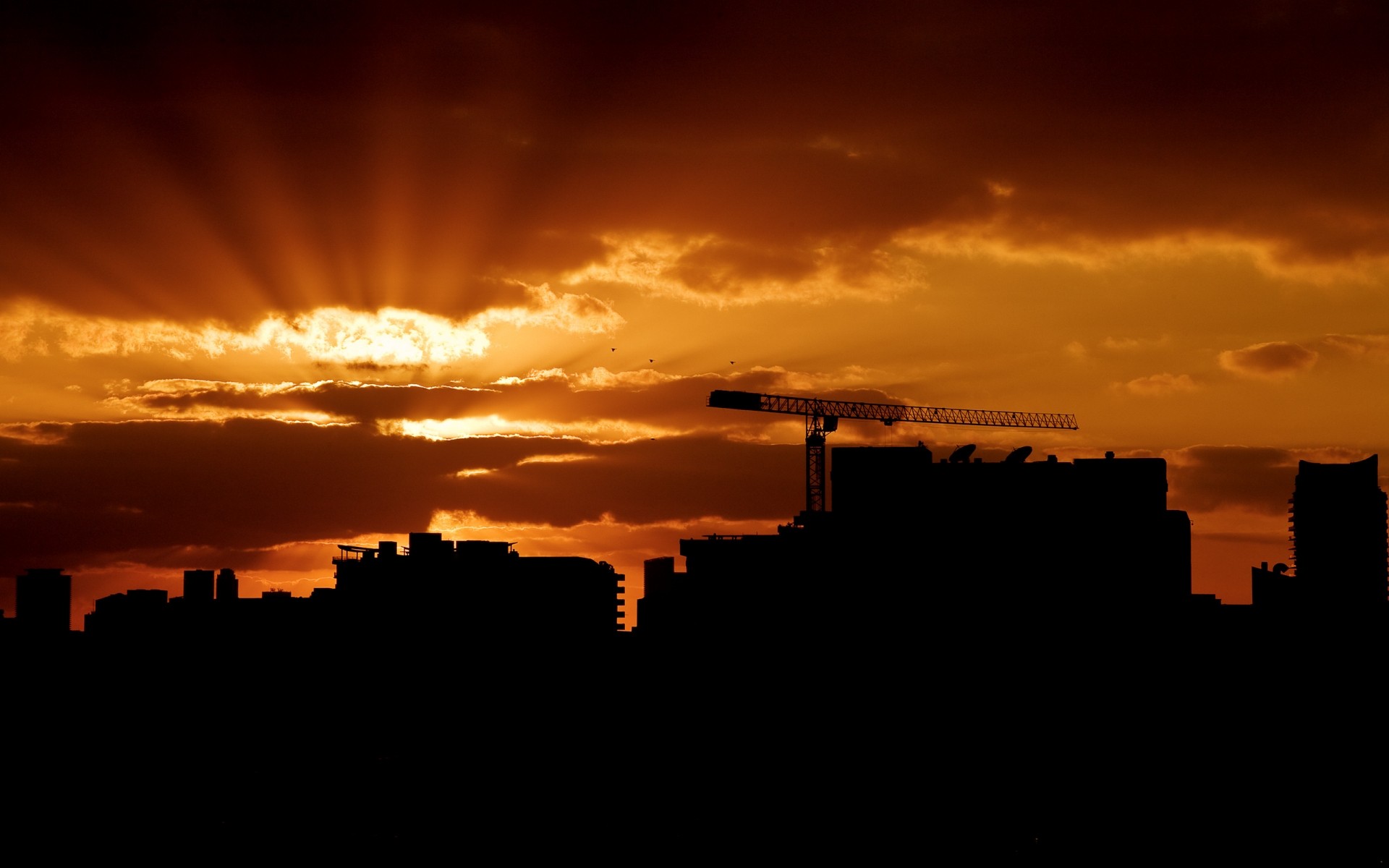 paisaje puesta de sol amanecer noche iluminado sol crepúsculo silueta cielo luz al aire libre viajes ciudad nubes