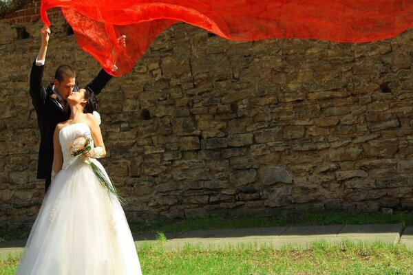 Hochzeit inmitten vergessener Festungen vergangener Jahre