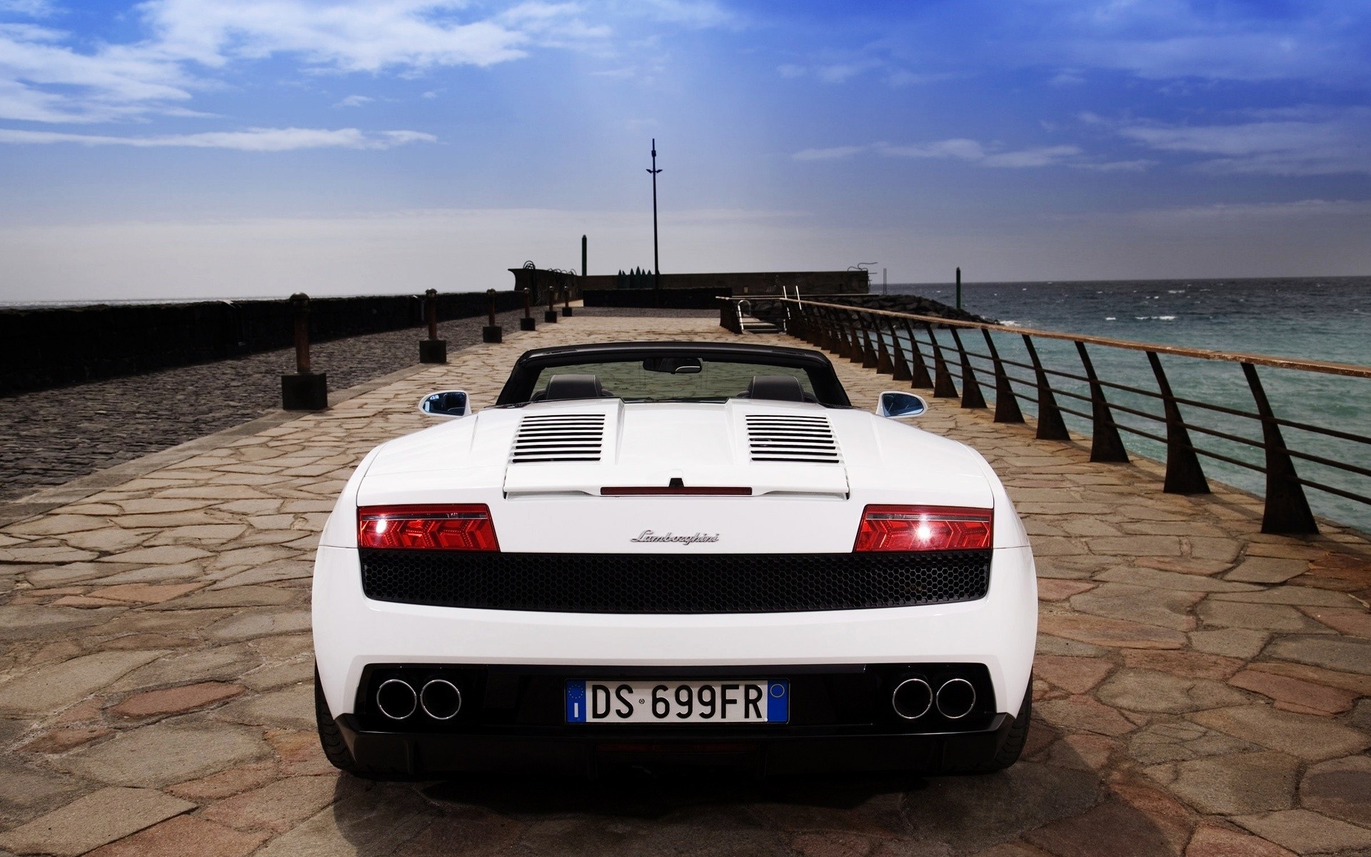 lamborghini voiture voyage voiture eau à l extérieur système de transport coucher de soleil plage mer ciel lamborghini gallardo