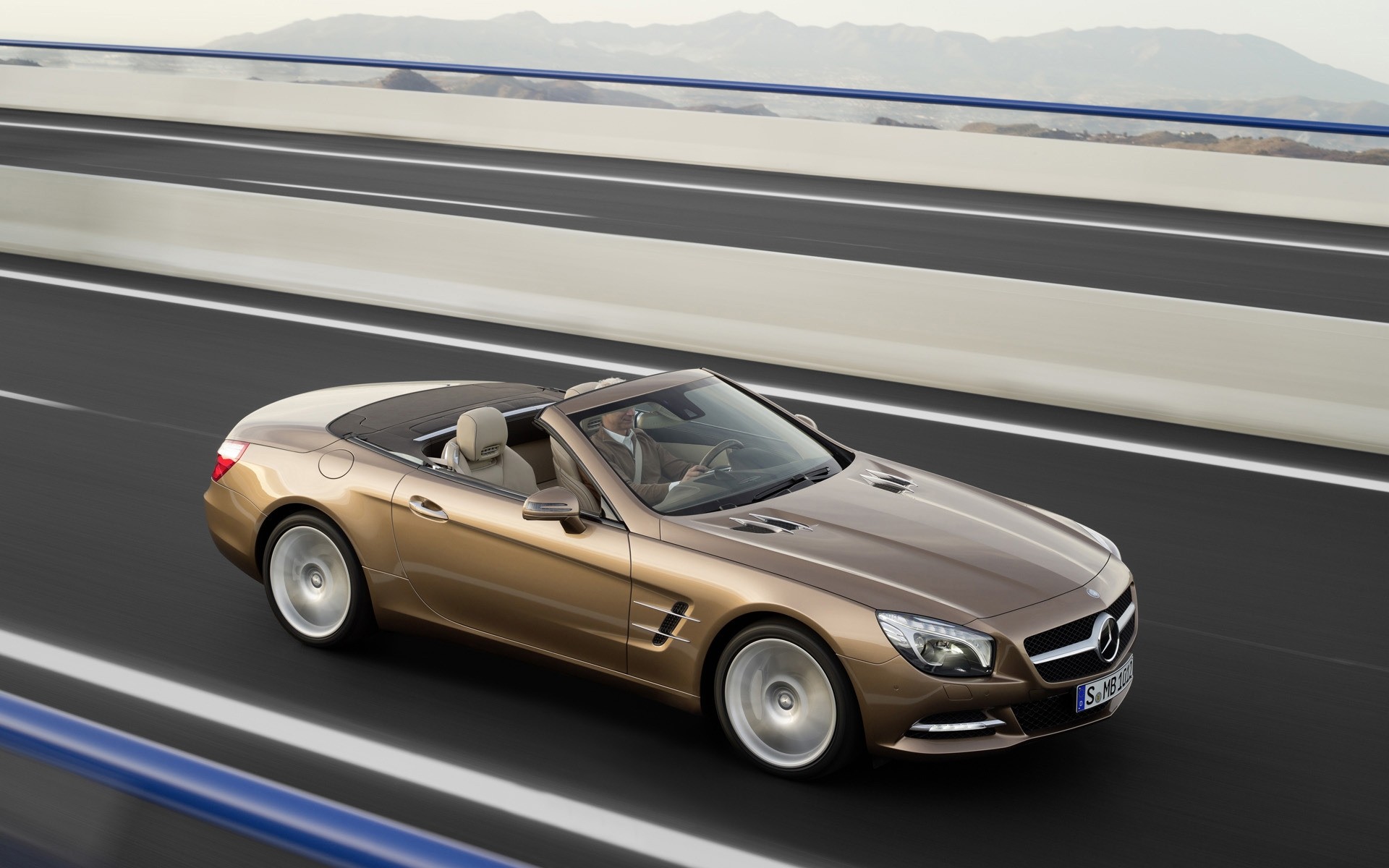 mercedes-benz car vehicle transportation system fast drive hurry automotive road action asphalt mercedes benz sl 2012 mercedes benz sl