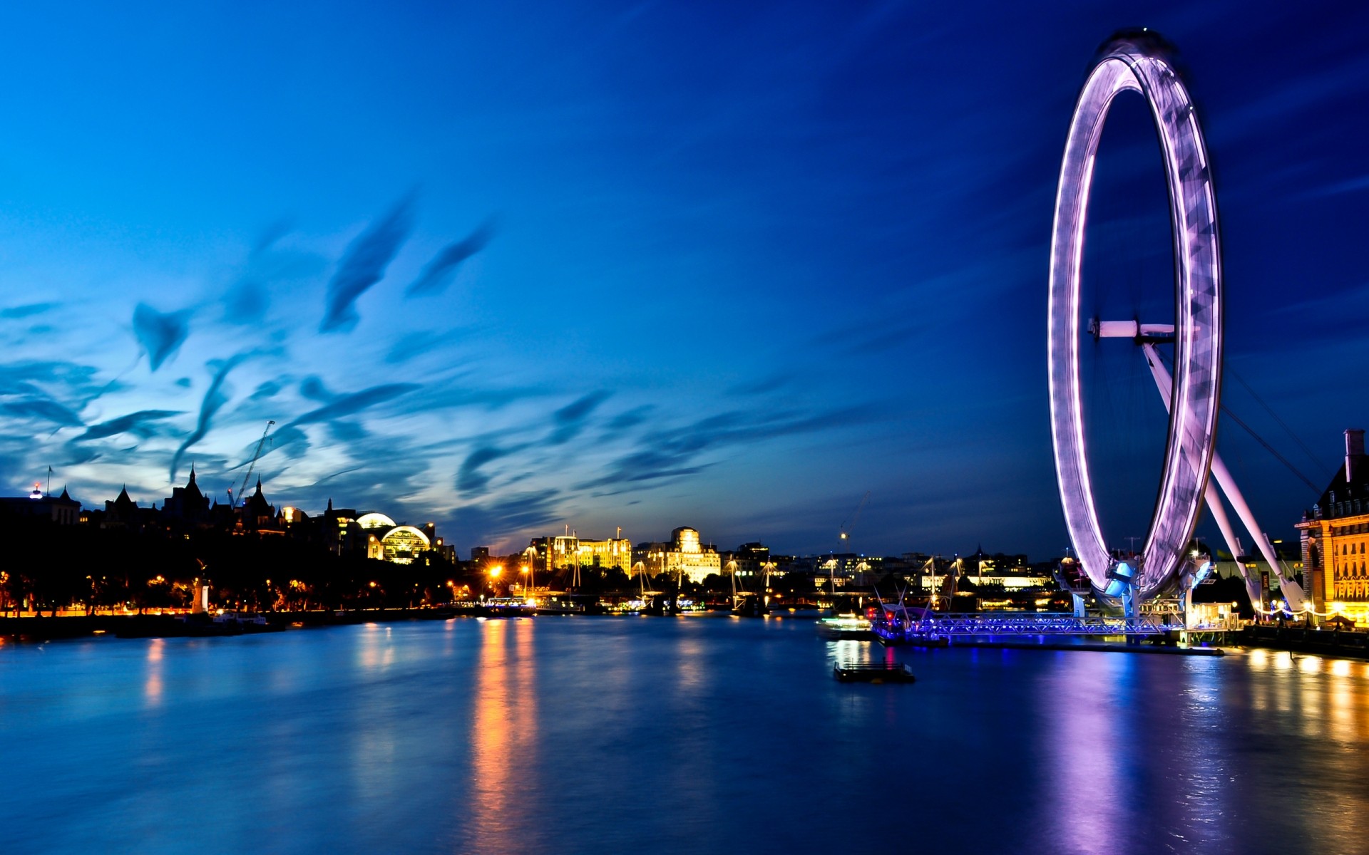 großbritannien wasser stadt brücke reisen architektur stadt himmel reflexion fluss dämmerung städtisch abend sonnenuntergang sehenswürdigkeit haus meer bucht skyline hotel hafen thames england london vereinigtes königreich