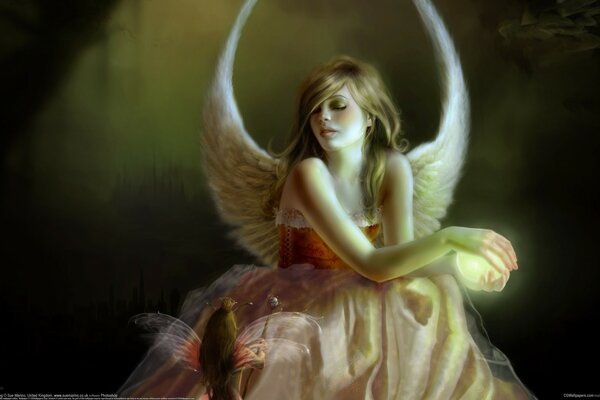 Can I be a guardian angel woman