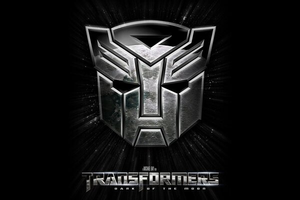 Stylized image of a mask from a movie about transformers