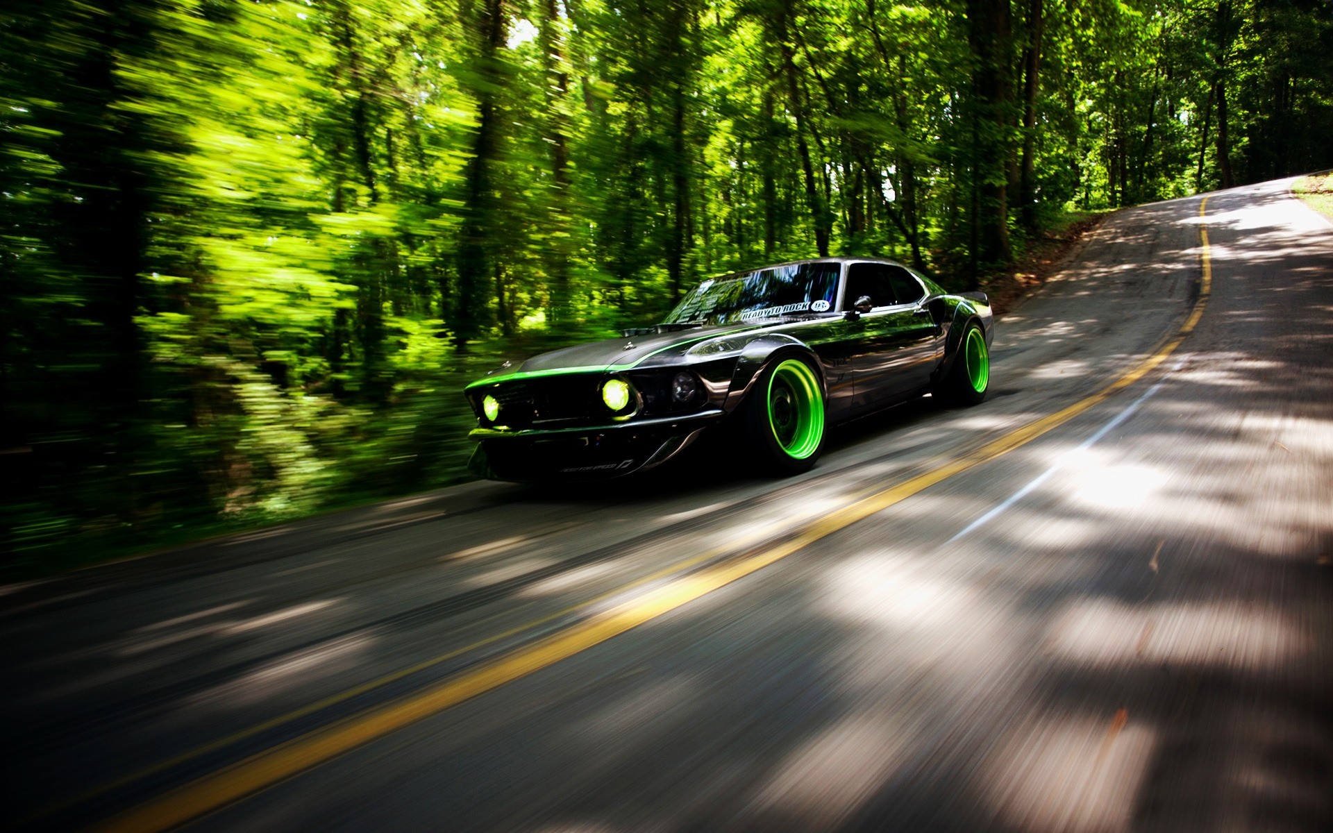 ford voiture route système de transport conduire dépêchez-vous voiture rapide asphalte flou autoroute voyage voiture de muscle mustang ford mustang