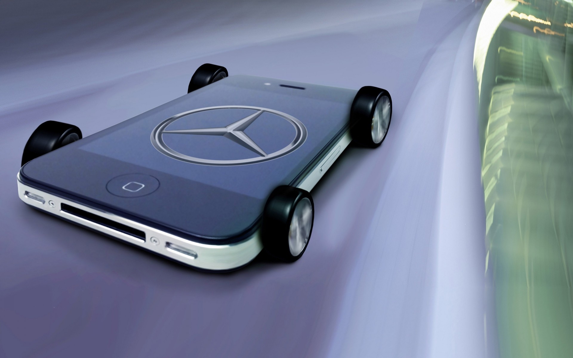 mercedes-benz teknoloji modern araba telefon iş ekipman araba