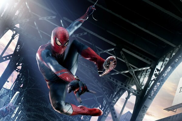 Spider-Man sotto il ponte