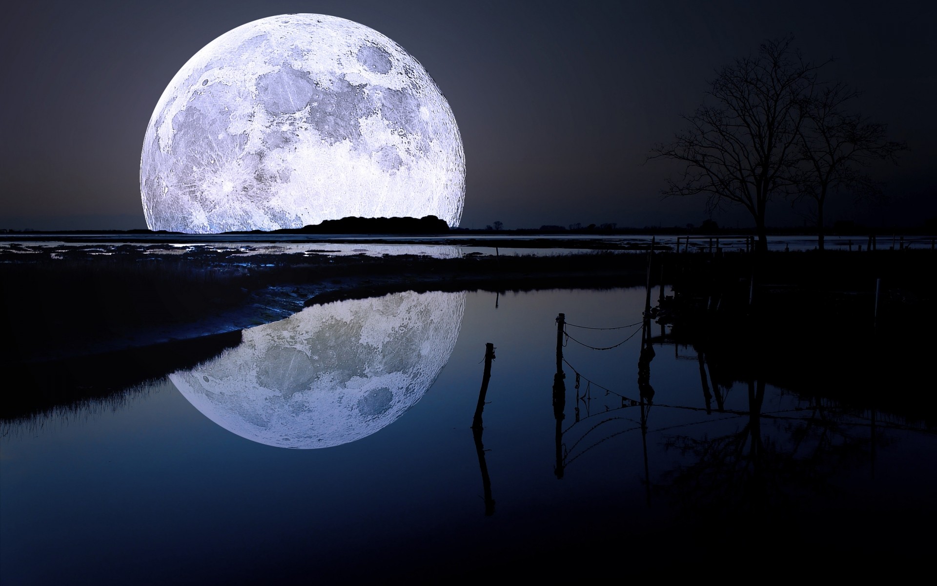 landscapes moon sky water reflection snow winter travel landscape light planet astronomy sun evening dark dawn dusk lake ocean sunset