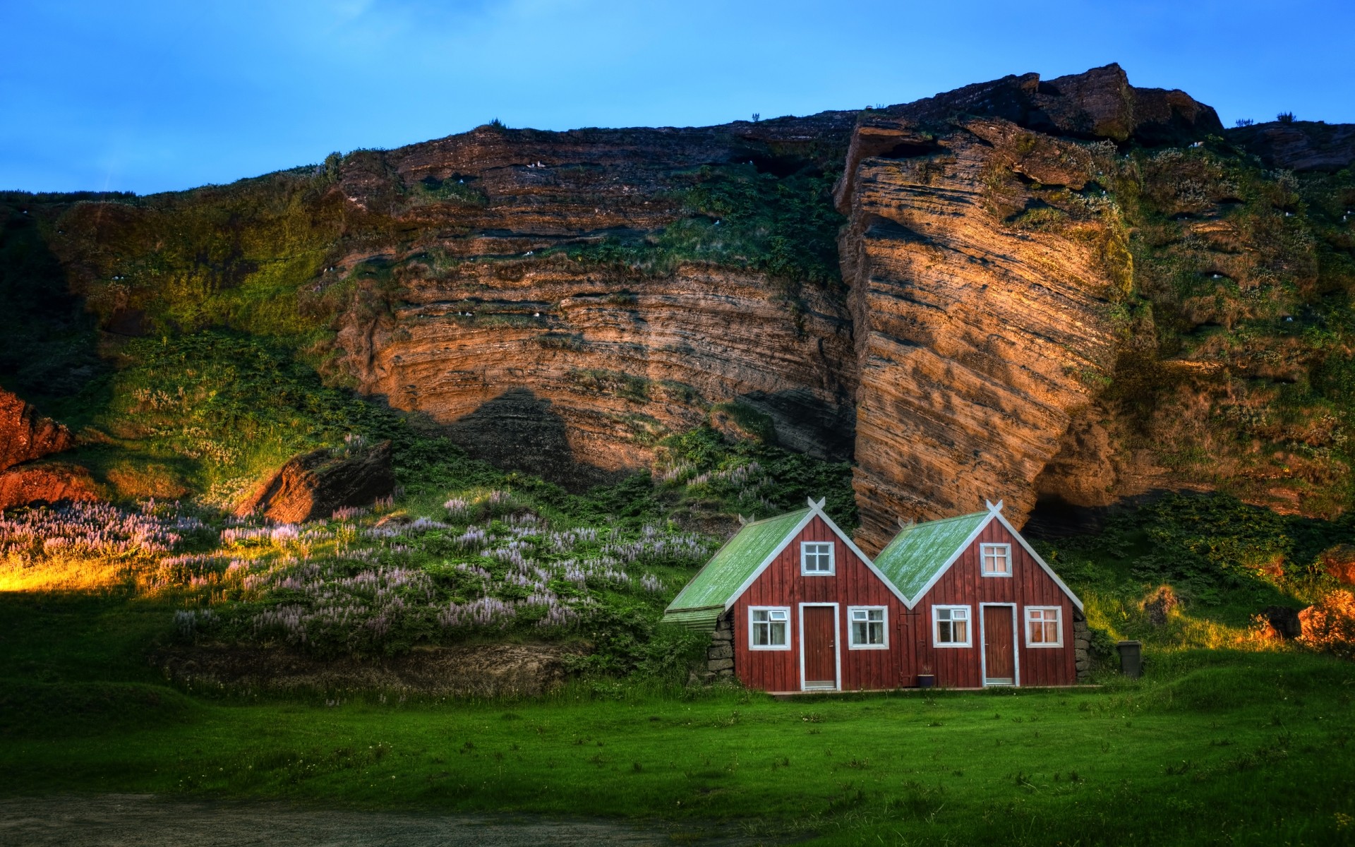 landscapes landscape outdoors nature travel scenic mountain house sky valley rock rocks forest