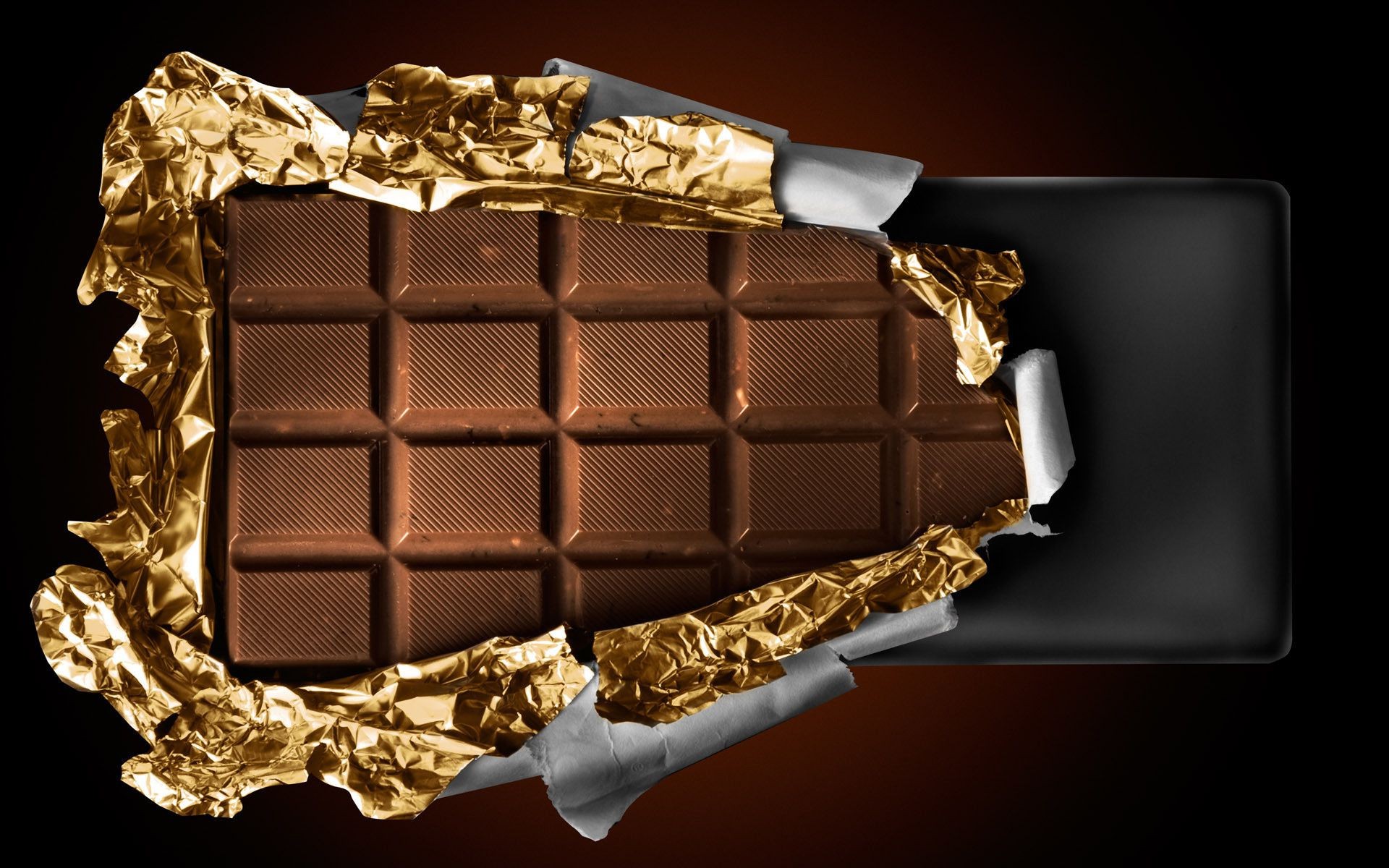 contrasts chocolate luxury dark gold candy desktop sweet food temptation addiction