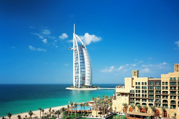 Burj Al Arab Sail Hotel w Dubaju