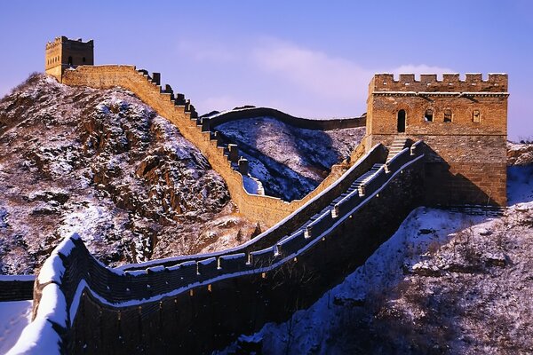 The architecture of Chinese castles is fascinating