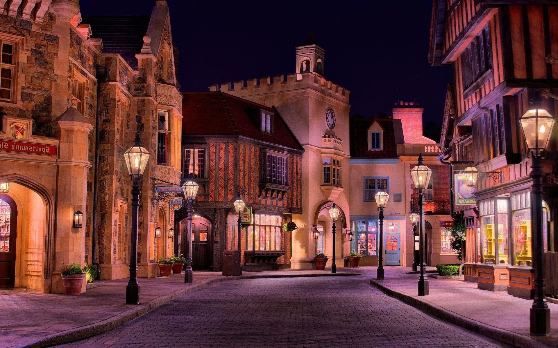 ancient architecture architecture travel city street outdoors evening dusk building illuminated town