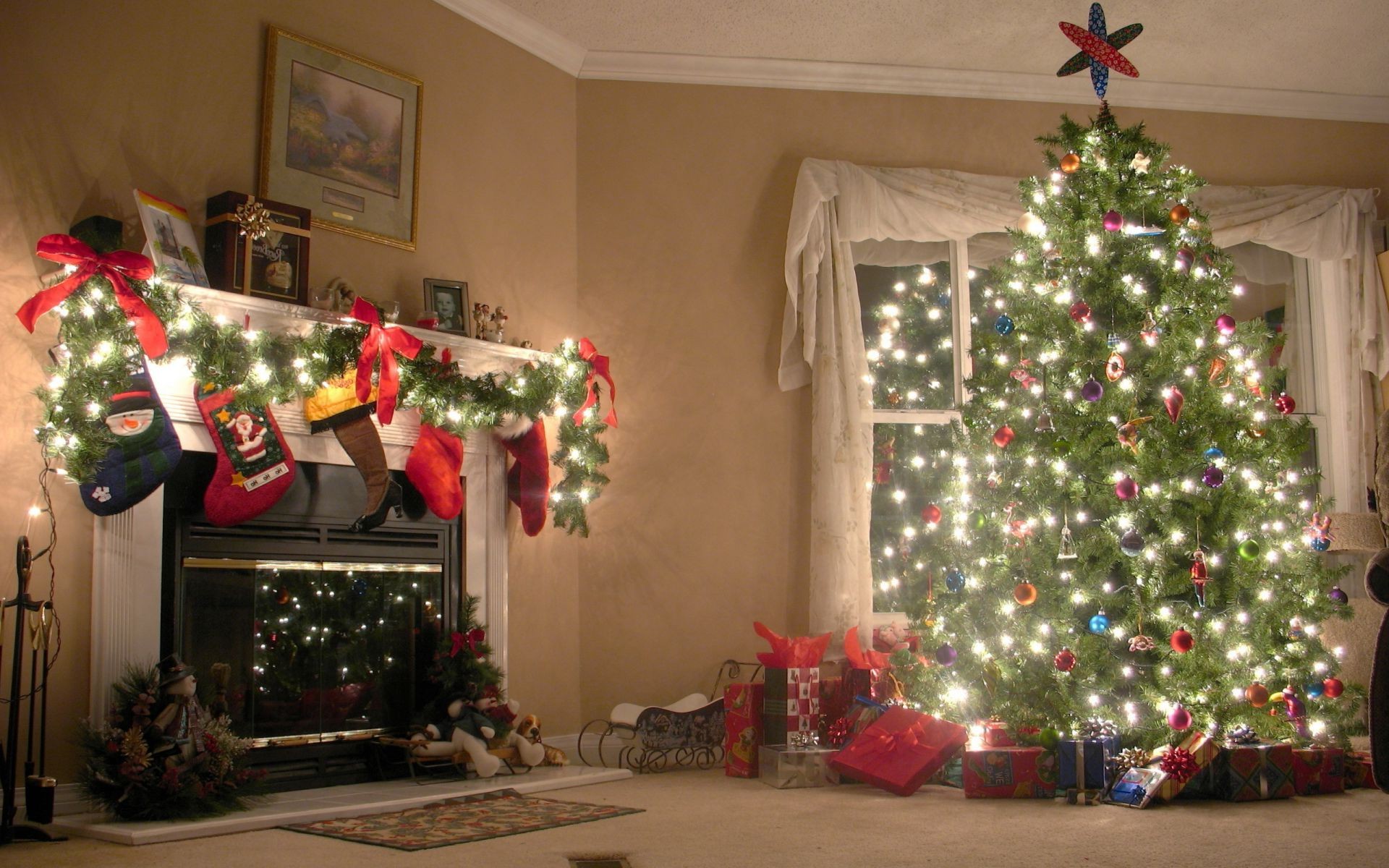 new year christmas christmas tree interior design winter decoration celebration indoors room tree family wreath