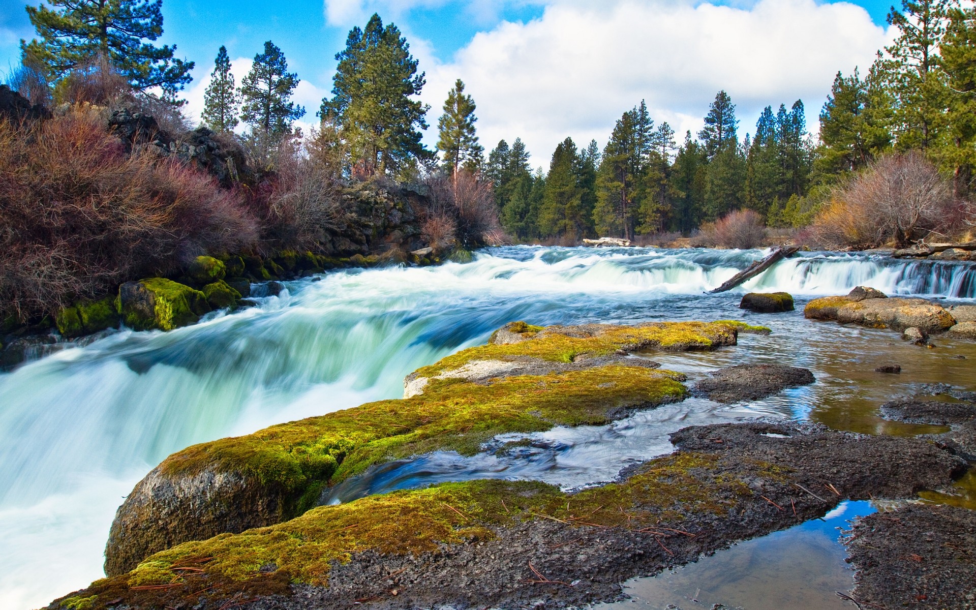 landscapes water landscape river nature stream travel fall scenic rock outdoors tree waterfall wood park mountain creek rapids lake background forest