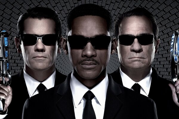 The men in black are ready