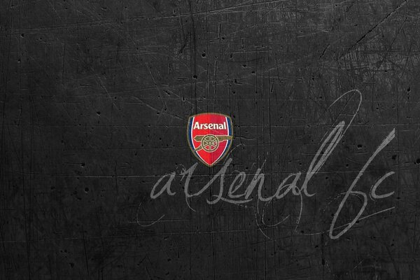 Klutzba Arsenal logo on the slate