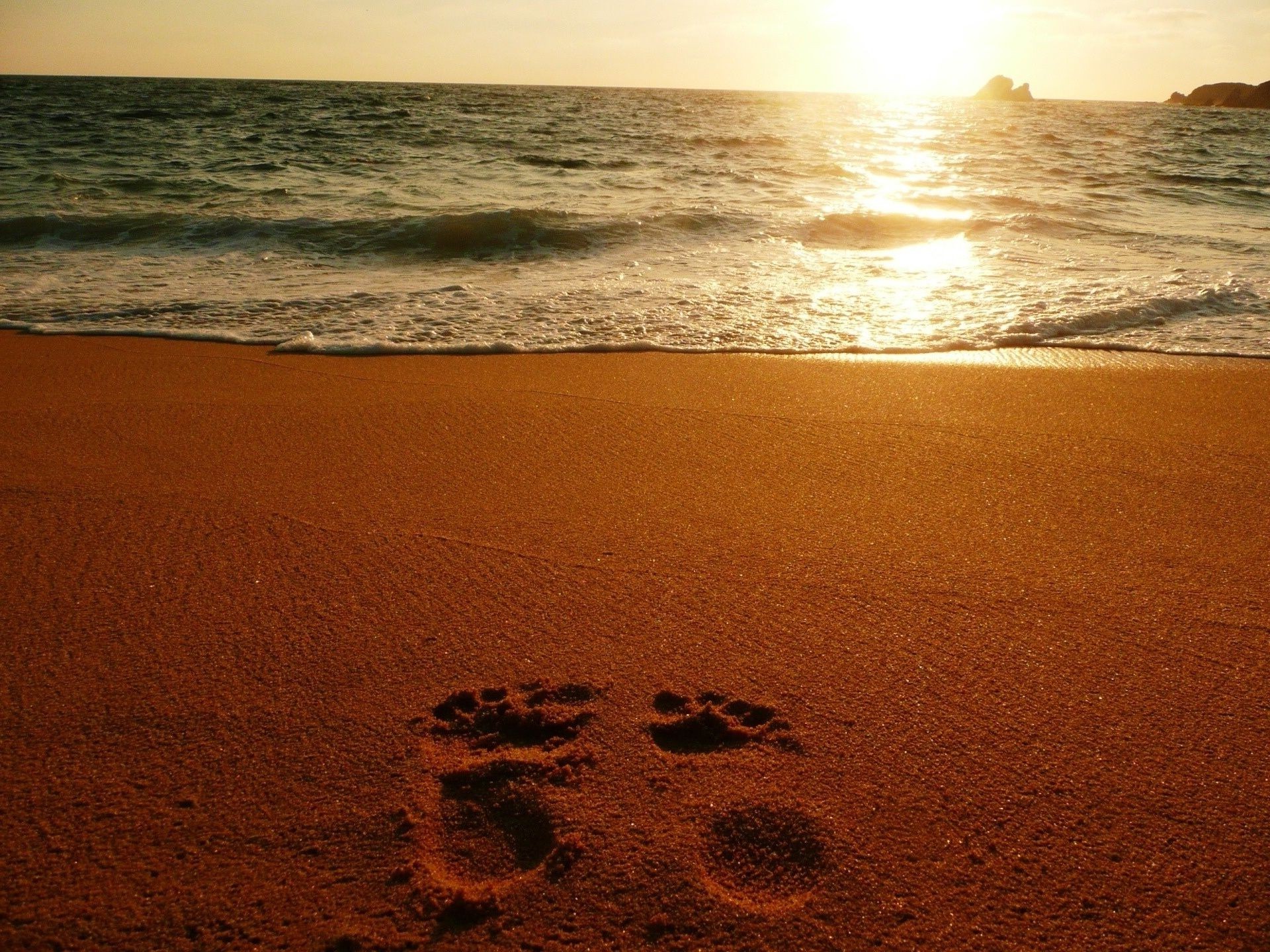 zachód słońca i świt plaża piasek zachód słońca morze morze woda ocean surf słońce krajobraz świt wieczór krajobraz dobra pogoda zmierzch fala podróż ślad przypływ