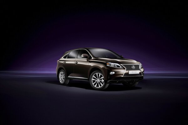 Dark Purple background and Lexus