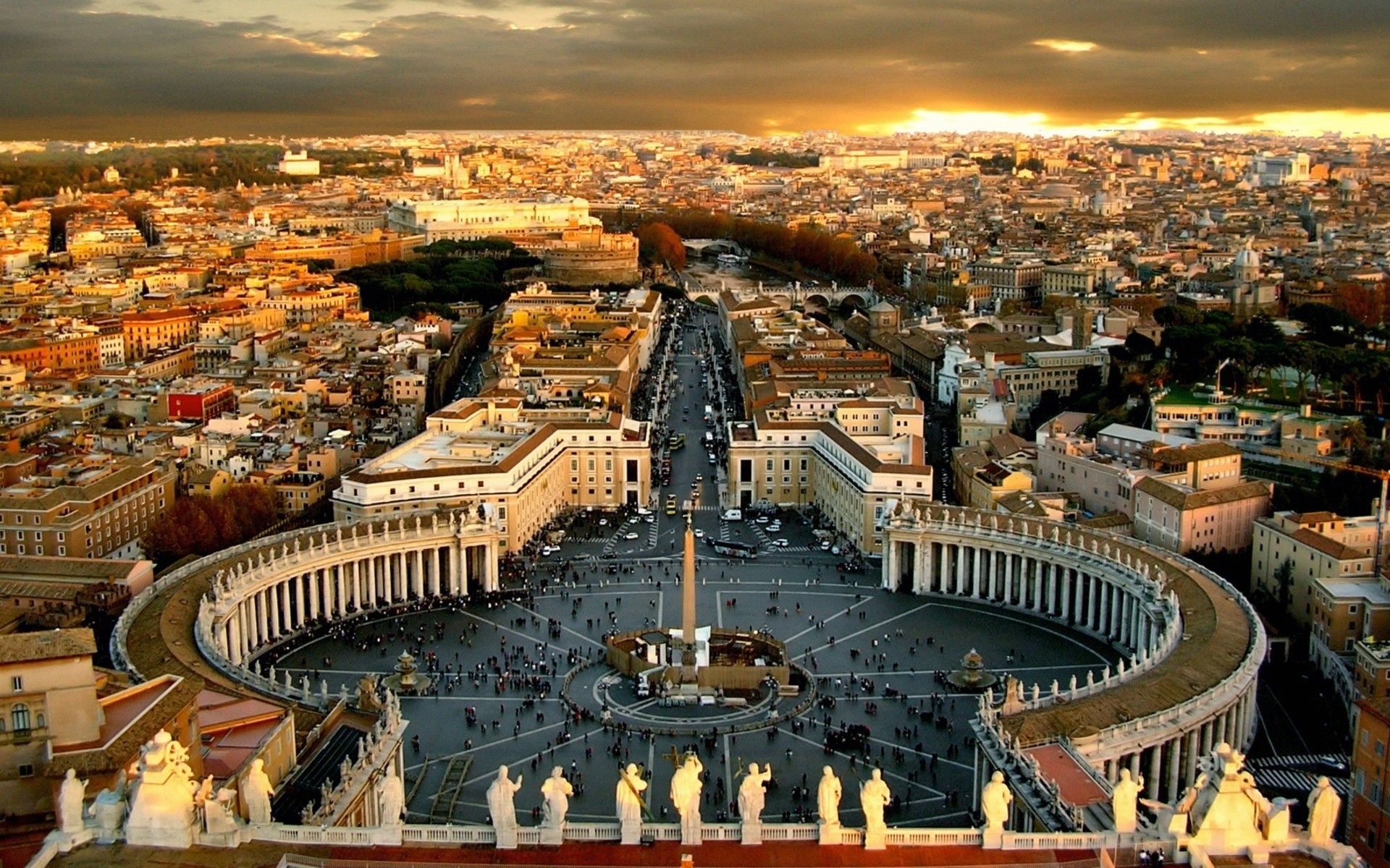 italy city travel architecture cityscape skyline building urban panoramic dusk evening outdoors skyscraper sight aerial landmark town