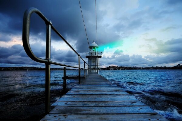 Beau ciel en Australie