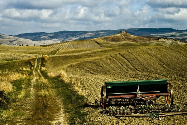 Italienische Landschaft der Landschaft