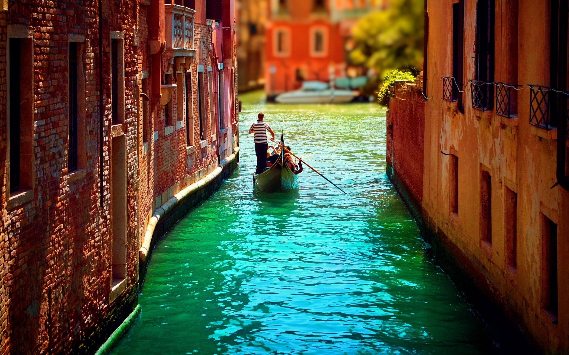 italien gondeln kanal wasser reisen venezianer architektur gondoliere boot straße stadt lagune im freien reflexion alt fluss brücke haus drc landschaft