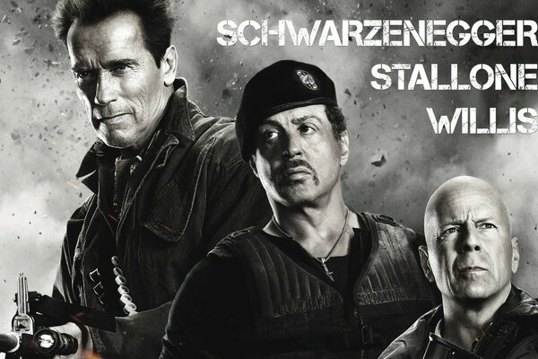 Der Film. Schwarzenegger. Stallone. Willis