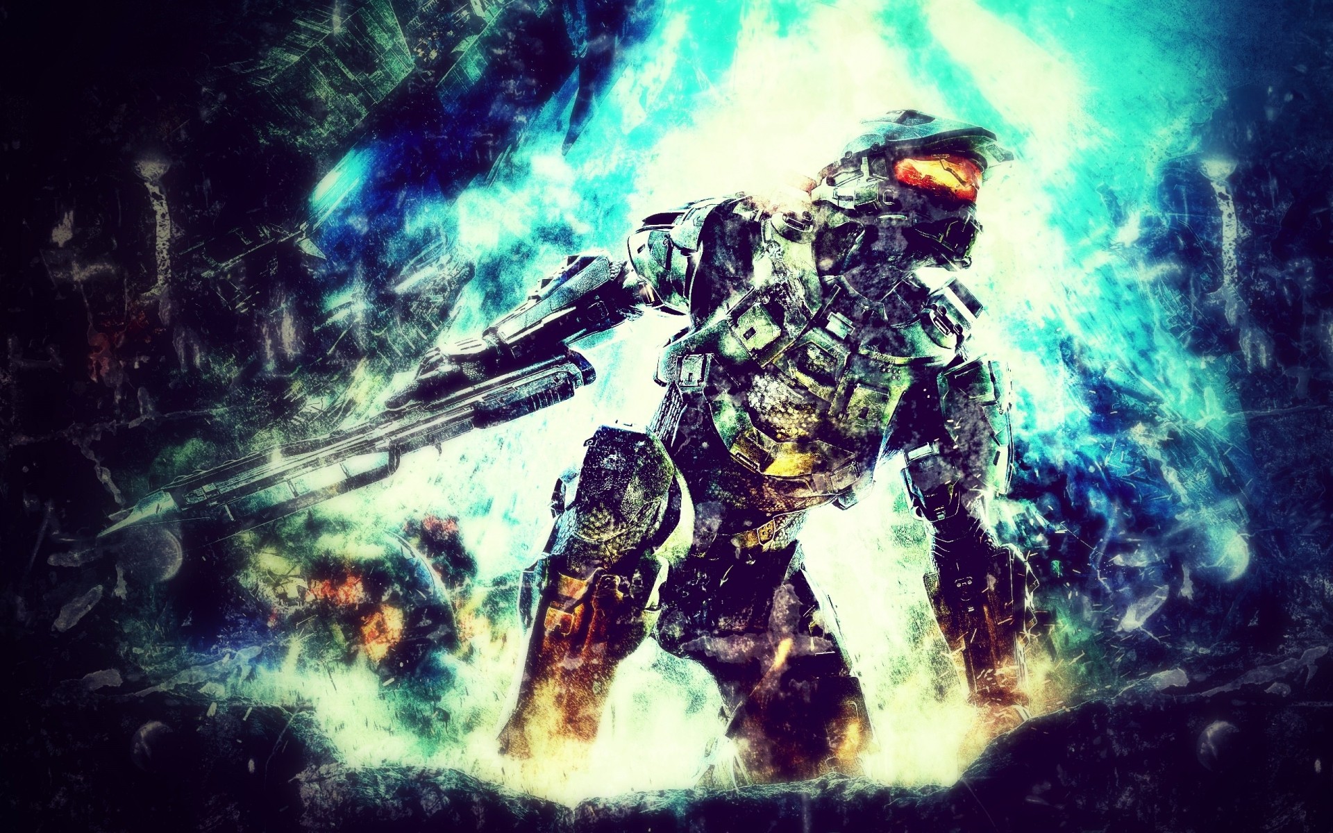 other games exploration science danger nature underwater halo4 halo master chief reach