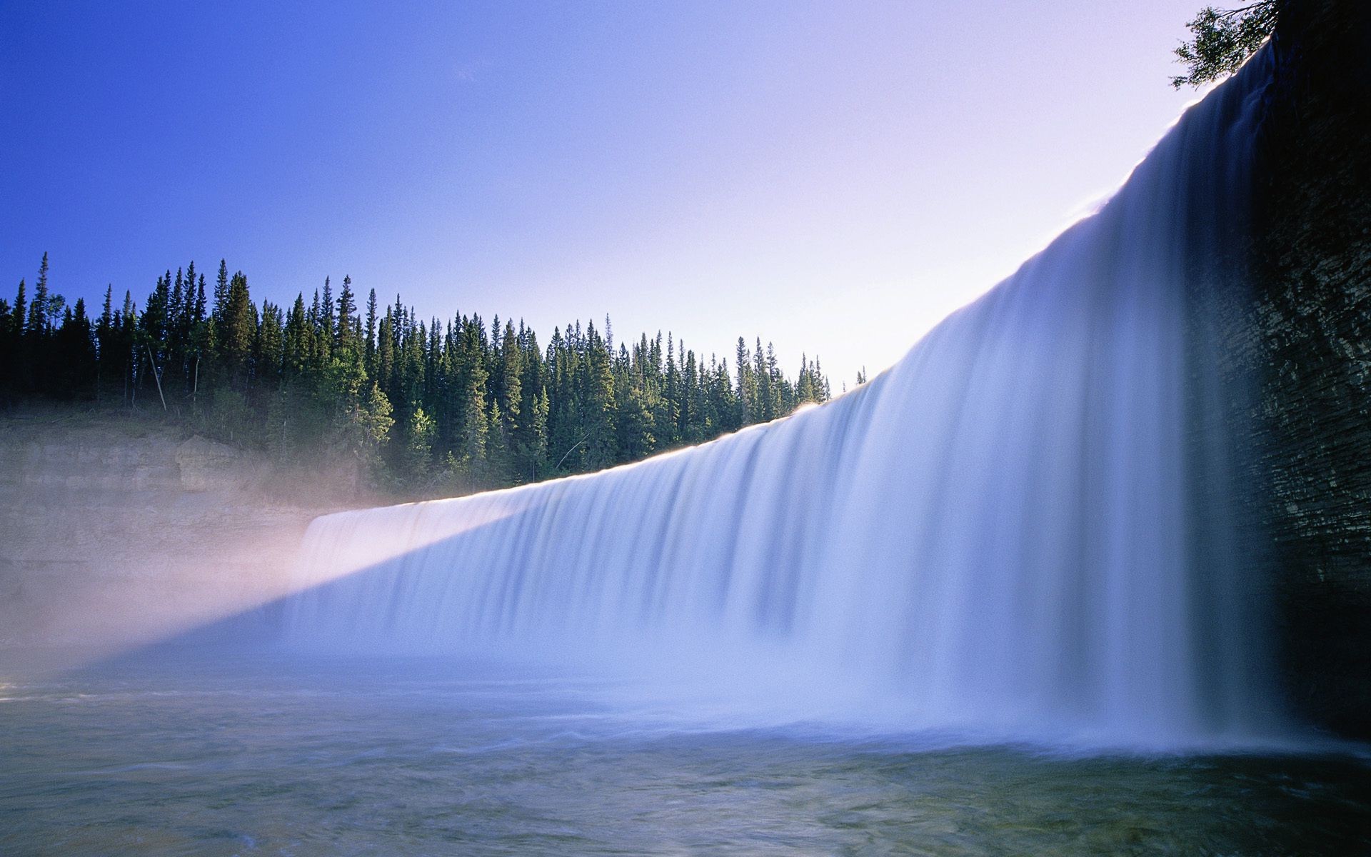 cascate acqua cascata paesaggio fiume natura all aperto neve viaggi